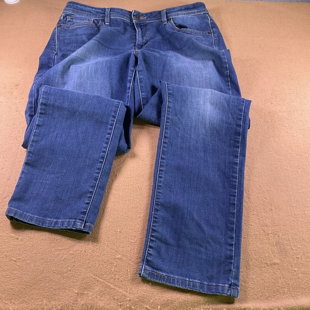 Levis 529 Curvy Skinny Jeans Womens 14M W32 L32 Medium Wash Denim Blue